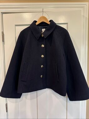 J. Crew Swing Jacket, Size Large